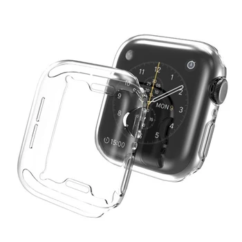 Zaštitni Poklopac Ekrana Za Apple Watch Series 7 45 mm 41 mm Prozirna Torbica Od Tpu Pribor Za Pametne sati