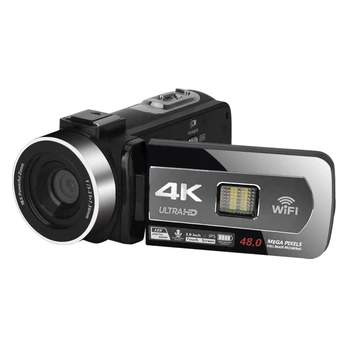 Kompletan Profesionalni Kamkorder Youtube 4K S auto Fokusom Streaming WIFI Web-Kamera S Vanjske 48MP fill in Svjetla Video Vlogging Kit