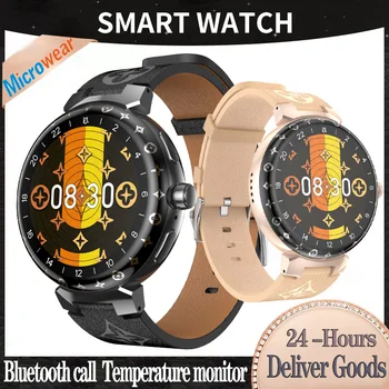 Smartwatch LV-02 Glazba HD 3D Ekran Sport Plavi Zub Poziv Pametnih Satova Za Žene i Za Muškarce NFC Temperatura Monitori Zdravlje Za IOS I Android