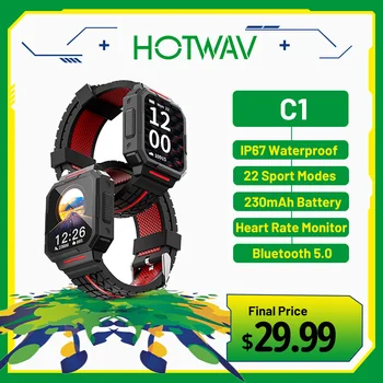 Hotwav C1 Smartwatch Bluetooth 5,0 1,69 