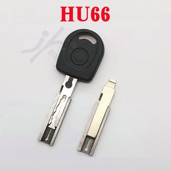 HU66 Ključeve Dvostruke Obujmice Za Volkswagen Volkswagen Ključ Prazan Ključ Rezanje Graviranje Pribor Ključ Rezač Stroj Dijelovi