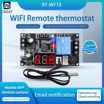 WFTX WFT1 WIFI Daljinski Termostat Izuzetno Modul za Upravljanje temperaturom Hlađenje i Grijanje APLIKACIJA Za prikupljanje temperature