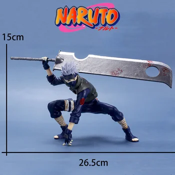 Anime Naruto Хатаке Kakashi Figurice Naruto Pribor Figurica Model Lutka Animaciju Dječjih Igračaka Od PVC-a Model Pokloni Za Rođendan