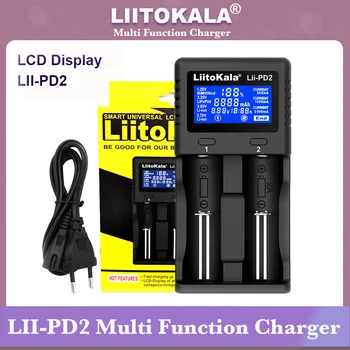 LiitoKala Lii-PD2 Lii-PD4 Lii-S6 Lii500 punjač za 18650 26650 21700 18350 AA AAA 3,7 U/3,2 IN/1,2 litij baterija NiMH