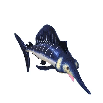 imitacija ribe-jedra pliš igračku lutka realan morske životinje lutka jastuk kreativni dar za rođendan akvarij deco suveniri 112x40 cm