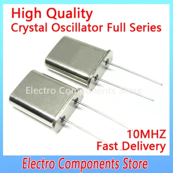 5 kom./lot 49U HC-49U Kvarcni rezonator sa kristalima 10 Mhz 10 M 2Pin Pasivni čip kristalni oscilator Kroz rupu U-oblika kristala DIP-2