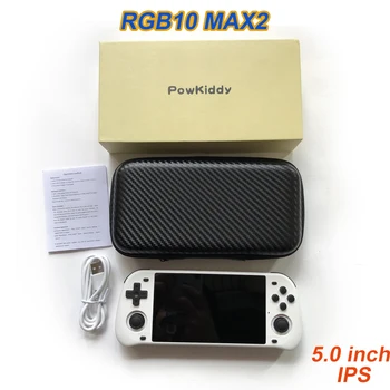 RGB10 Max2 Igra player 15000 Igre RK3326 Sustav open source Handheld Konzola 5,0 Inčni IPS Ekran S 3D Кулисой RGB10 Max2