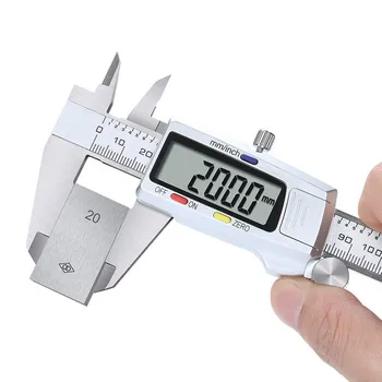 Digitalni Штангенциркуль Od Nehrđajućeg Čelika 0-150 mm Automatsko Mjerenje Čeljusti Mjerni Alat E Čeljusti