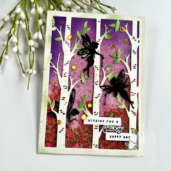 Panalisacraft Forest Fairy Metalne Šablone za Rezanje Markica za DIY Scrapbooking/albuma Ukrasni Reljefni DIY Papir Razglednice