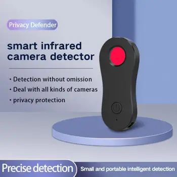 Mini Prijenosni Detektor Kamera Anti Candid Cam RF LED Skener Infracrveni Signal Kamkorder Bežični Alarmni O Pogrešci Finder Sigurnosni Uređaj