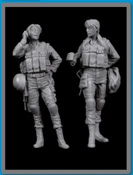 Model scene rata, od Lijevanog Smole u mjerilu 1:35, Moderna izraelska žena-vojnika, Statički model 2155 od 2 osobe
