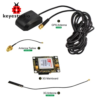 Keyestudio SIM5320E 3G GSM GPRS GPS Modula za Arduino 51 AVR MCU