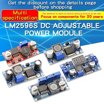 1 Kom. LM2596S DC-DC Podesivo korak-down Podesiva modul za Napajanje je DC-DC Naknada za napajanje LM2596 3A 5A 75 W 24 v do 12/5 U