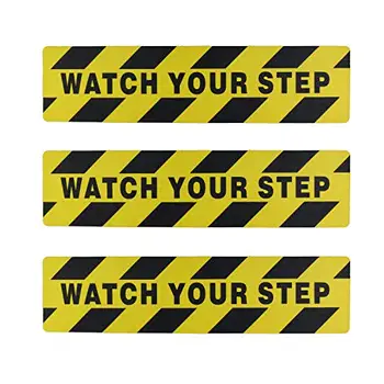 3 Kom Pratite vaš korak znak upozorenja na Naljepnici Ljepljive Trake Противоскользящая Абразивная Traka za Sigurnost na radnom mjestu Mokro Paul Pažnju
