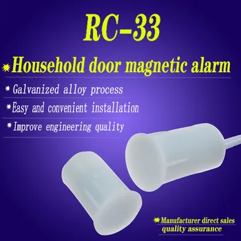 RC-33 Ugrađivanja Vrata Magnetski prekidač Vrata Magnet Detektor Alarm Senzor Osnovnoj alarmni DC 100, 300 ma MC-33