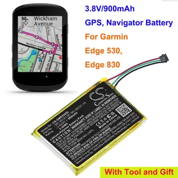 Cameron Sino 900 mah GPS, Bateriju za vaš uređaj 361-00121-00, 361-00121-10 za Garmin Edge 530, Edge 830