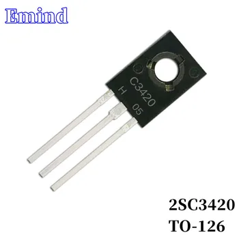 10/20 komada 2SC3420 C3420 DIP Tranzistor TO-126 Tip NPN Bipolarni Pojačalo Tranzistor 20 U/5A