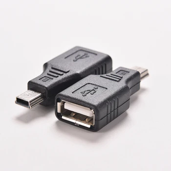 USB 2.0 A Ženski na Mini USB B 5 Pin Штекерный Kabel Kabel Adapter za Hub