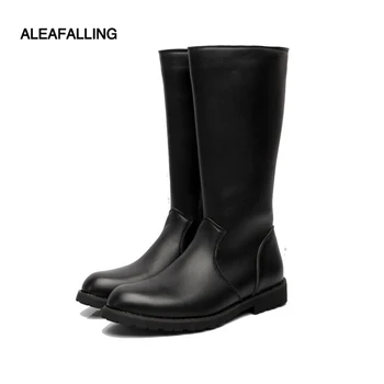 Aleafalling/ muške klasične čizme na niskim petama; kvalitetne kožne cipele na zatvarač za Dječake; jesensko-zimske muške cipele na Platformu; MBT02