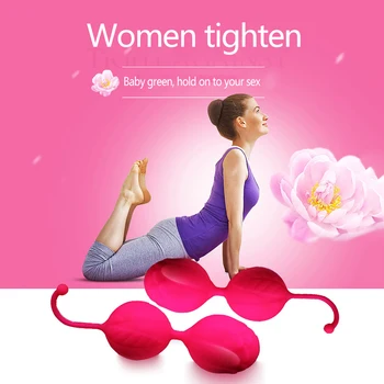 Silikon Pametne Lopte Kegelove Pička Zategnuti Vježbe Za Intimne Mišića Stroj Perle Vaginalni Gejše Seks Igračke za Odrasle Žene