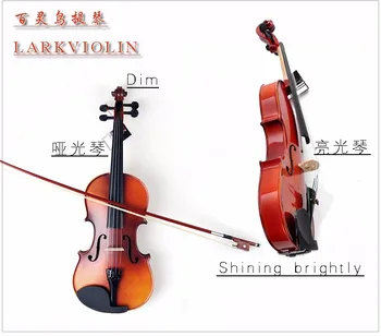 1/32 (za 2-3 godine) 1/16 (za 3-4 godina) violina su od punog drveta/za studente/visoke kvalitete, torbica za mini-violina + luk + tenisice + ramena