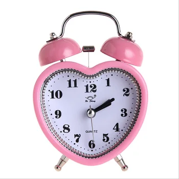 Kreativna sat metalno zvono za alarm s malom ночником uzglavlje kreveta alarm moda identitet student 3 inča sat 2832