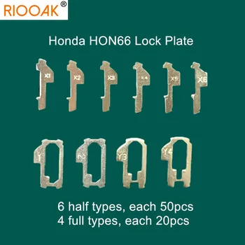 380 kom./lot Auto Zaključavanje Ploča Za Honda HON66 Dvorac Reed Auto Dvorac Popravak Pribor Setovi (NO1-6 po 50 komada NO1-4 za 20 komada)