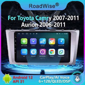 Razmak od 2 Din Android 12 Auto Radio Carplay sredstva Za Toyota Camry 7 XV 40 50 2006 - 2011 4G Wifi GPS DVD Navi BT авторадио