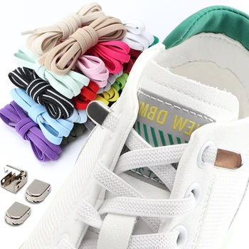 Elastične vezice za cipele bez obruba, jedna veličina odgovara za sve odrasle i djecu, cipele, Vezice za tenisice, Cipele bez obruba, stan širenje vezice