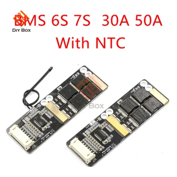 6S 30A/7S 30A/6S 50A/7S 50A Naknada BMS s NTC za 3,7 U Triple Litij baterija Naknada za zaštitu/Naknada BMS 7S/BMS 6S