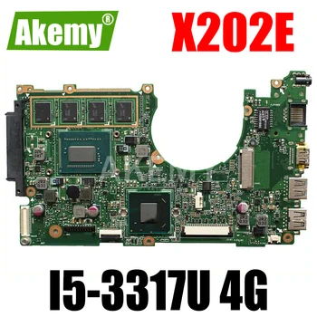 Za ASUS I5-3317U 4G/Memorija X202E X201E S200E X201EP matična ploča laptopa testiran i 100% originalni rad matična ploča