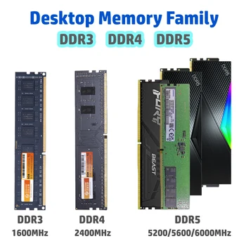 Igra Memorije računala Nova Igra Memorije DDR5 16G 6000 Mhz memorijske Kartice 8G DDR5 5200 Mhz Memorija Za Igre 32G DDR5 Memorija
