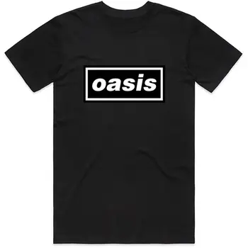 Crna majica sa klasičnim logotipom Oasis