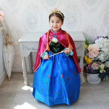 Haljina Za Djevojčice Crtani Cosplay Snježna Kraljica Princeza Haljina Elsa Anna Haljina Odijelo Haljine Za Djevojčice Dječja Odjeća