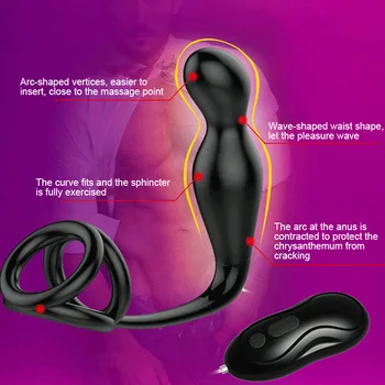 Muški Maser Prostate Vibrator USB Punjiva 12 high-Speed Vibrira Muški Seks-Igračka Ac