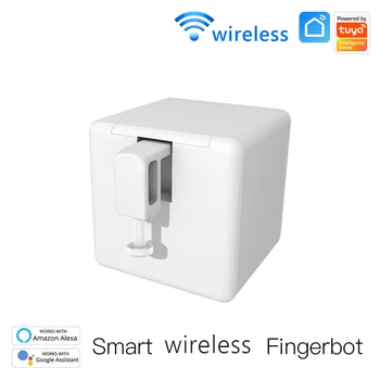 Tuya PROGRAM Pametna Kuća Robot Bluetooth Cubetouch Fingerbot Gumb za Prebacivanje Potiskivač Aplikaciju Smart Life Glasovno Upravljanje Alexa Google Home