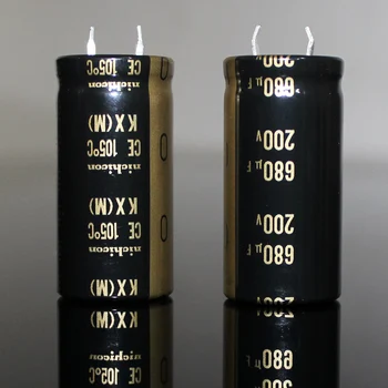 2 kom./10 kom. Izvorne Japanske NICHICON KX 200 680 uf tube amp visokog napona audio elektrolitski kondenzator BESPLATNA DOSTAVA