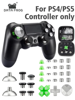 PODACI ŽABA Magnetska Metalni Metak Gumb Set Za PS4/PS5 Kontroler navigacijsku tipku Uložak Komplet Podesiva Za PS4/PS5 Pribor