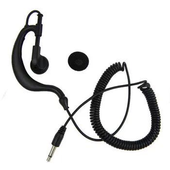 Slušalice Air Tube Listen Only s priključkom od 3,5 mm za voki toki /Dip radio u uho Stereo Žičane Slušalice Za smartphone i MP3