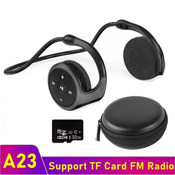 Bluetooth kompatibilne Bežične slušalice open Uho HIFI Sportske Slušalice Vodootporne Slušalice s Mikrofonom Podržava TF kartice FM radio Mp3
