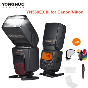 YONGNUO YN568EX III YN568-EX III Wireless TTL HSS Bljeskalica Speedlite za Canon EOS 1100d 650d 600d 700d za Nikon D800 D750 D7100