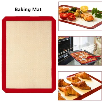 Kuhinja Silikonsku podlogu za Pečenje sa non-stick Premazom za Pečenje kolača, Crvene Alati za Pečenje Kruha, Pizze