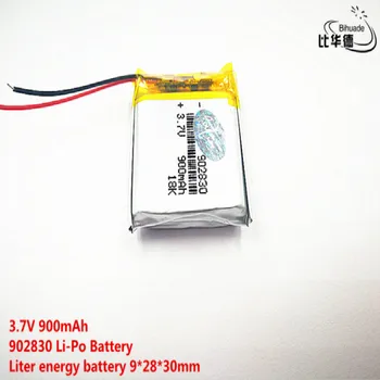 5 kom. Litarski energy baterija Dobre kvalitete 3,7 U 900 mah, 902830 Polymer li-ion/Li-ion baterija za IGRAČKE, POWER BANK, GPS, mp3, mp4
