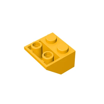 10 KOM. Cigle 3660 2x2 45 ° Obrnuti Nagib Građevinski Blokovi i Cigle DIY Dijelovi Kompatibilni Logo Obrazovne Dio Igračke
