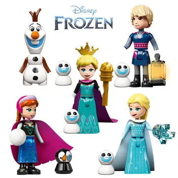 Disney Anime Smrznuti Blokovi Kawai Figurica Anna Elsa Figurica Prikupljene Lutka Igračke Djeca, Dječaci I Djevojke Božićni Poklon