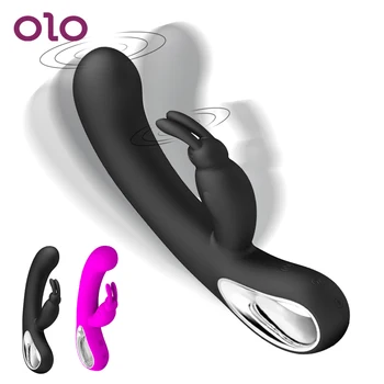OLO Zec Dildo Vibrator Stimulator Klitorisa 12 Brzine Masaža G-točke Ženska Masturbacija i Seks-Igračke za Žene Proizvode za Odrasle
