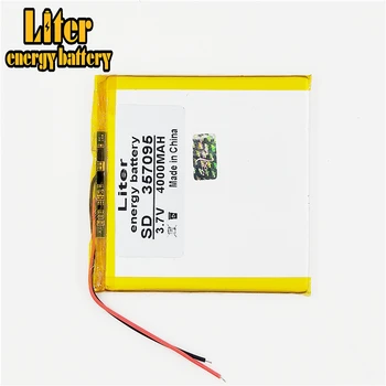 3,7 4000 mah (polymer li-ion baterija) Litij-ionska baterija za tablet PC MP3 MP4 Električna igračka [357095]