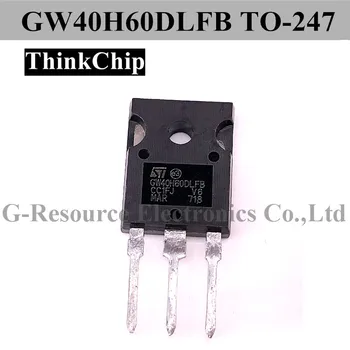 (5 kom.) GW40H60DLFB TO-247 IGBT tranzistor N-kanalni Vrlo brzo PowerMESH IGBT GW40H60 40H60D TO247