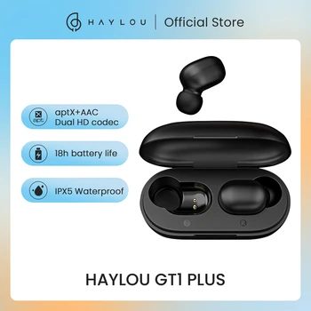 Bežične Slušalice HAYLOU strane gt1 Plus APTX 3D pravi Zvuk, Dodir slušalice s redukcijom šuma DSP Bluetooth Slušalice sa čipom QCC 3020