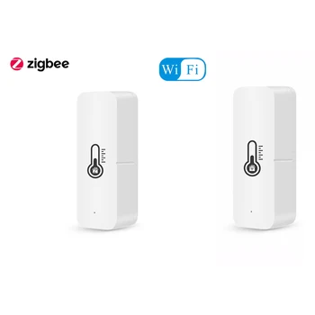 Tuya Smart Wifi, ZigBee Senzor za temperaturu i vlagu, Kontroler Гигрометра Za Prostor, Praćenje Za Alexa, Google Home